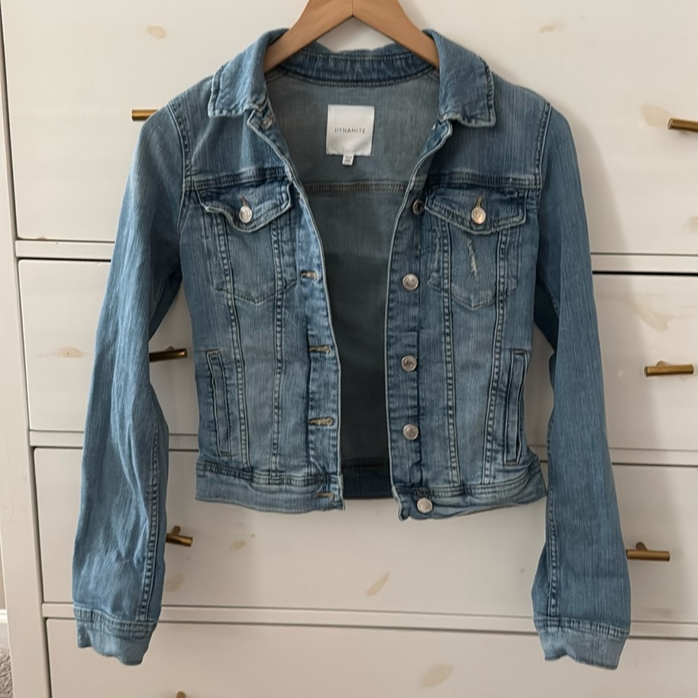 NWOT Dynamite Jean Jacket Size XS